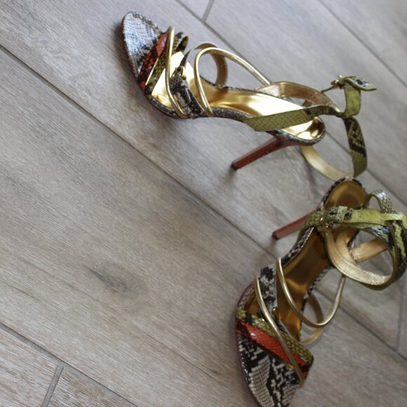 NEW Coach Python strappy sandals - Picture 3 of 7